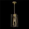 Genesis:Acrylic And Antique Brass Single Droplight - Brass -France and Son Store AJC 9221 ce898ac6 2d44 4b2f ac56 3d345113a66a