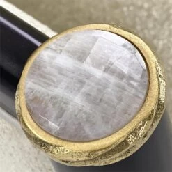 Sapphire Chair- 5017 - Brass,Brown,Grey,Silver -France and Son Store AMF 1660V242 5017 AS 13