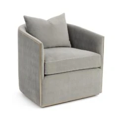 Napa Swivel Chair- 1128 - Off White