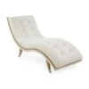 Hudson Chaise - Natural, Silver, White