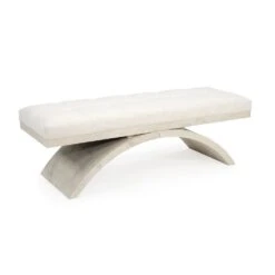 Bronte Bench - White