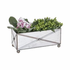 Amt - Rect Ant Mirror Planter 12 X 5