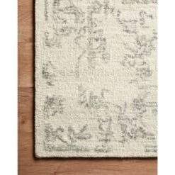 Magnolia Home By Joanna Gaines X Loloi Annie White / Grey 2'-3" X 3'-9" Accent Rug 7 Magnolia Home By Joanna Gaines X Loloi Annie White / Grey 2'-3" X 3'-9" Accent Rug -France and Son Store ANNIANN 01WHGY 25