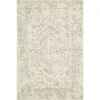 Magnolia Home By Joanna Gaines X Loloi Annie White / Grey 2'-6" X 9'-9" Runner Rug -France and Son Store ANNIANN 01WHGY 8e7a8ed5 982c 453f 90d1 6db34bcdbcc6