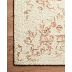 Magnolia Home By Joanna Gaines X Loloi Annie White / Rust 2'-6" X 9'-9" Runner Rug -France and Son Store ANNIANN 01WHRU 25 3f6d139f d4ea 461a b515 d5ea07746c3b