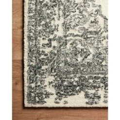 Magnolia Home By Joanna Gaines X Loloi Annie White / Black 2'-6" X 9'-9" Runner Rug -France and Son Store ANNIANN 02WHBL 25 a1edfeef e552 403a 8073 328a6a44b1d5