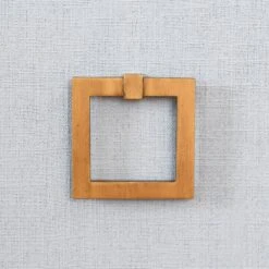 April - Bath Vanity With Textured Light Blue Linen Doors, Matte White Lacquer Surround, Ant Brass Hardware, White Marble Top, And Porcelain Sink -France and Son Store APRIL 20LB HARDWARE