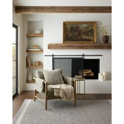 Magnolia Home By Joanna Gaines X Loloi Ashby Slate / Ivory 2'-3" X 3'-9" Accent Rug -France and Son Store ASHBASH 04SLIV 2 f8aebbaf a883 4b8b a6d9 454b863cb721