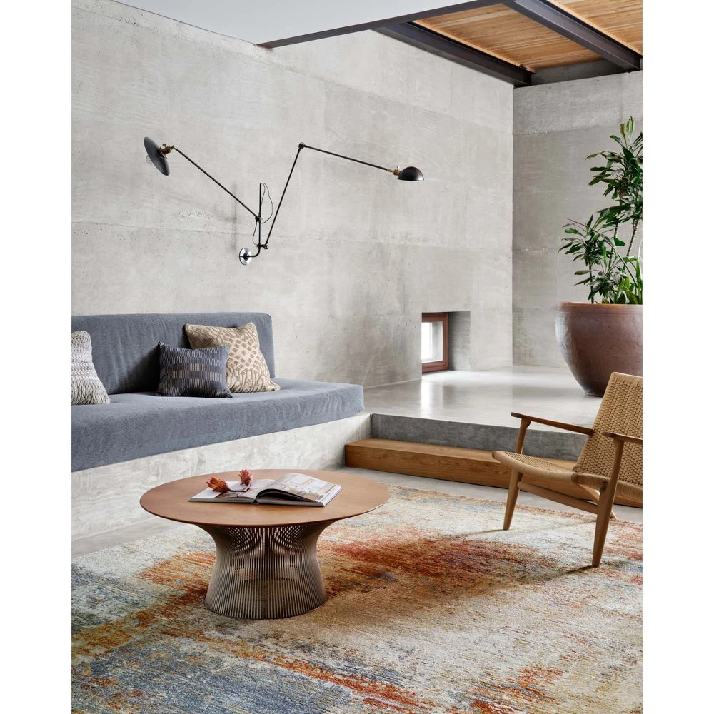 Loloi Augustus Terracotta 3'-7" X 5'-7" Accent Rug 4 Loloi Augustus Terracotta 3'-7" X 5'-7" Accent Rug - Image 2