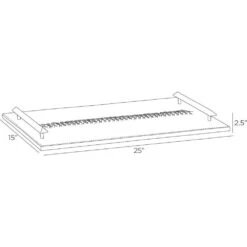 Vanderbilt Tray - Brown -France and Son Store AYI12.l1 9f308fc9 255b 49a9 9310 742f96a18612