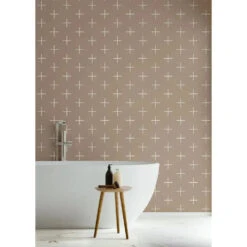 Addition Large Wallpaper -France and Son Store AdditonLarge TrulyTaupe BathTub MockUp
