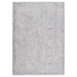 Aalto Floral Light Gray/ Beige Runner Rug (3'X10')