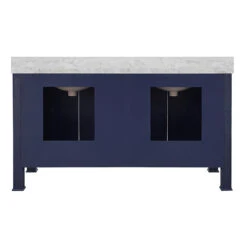 Blanche 60 Navy Bath Vanity -France and Son Store BLANCHE 60 NVY BACK 81175.1727974713