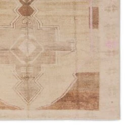 Solomon Medallion Tan/Pink Area Rug (7'10"X9'10") -France and Son Store BOH29 3 2239ea9c dc00 4a65 bf33 bd989403c3fc