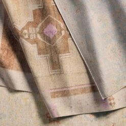 Solomon Medallion Tan/Pink Area Rug (7'10"X9'10") -France and Son Store BOH29 6 4dd99430 616f 4c64 ab2c 255b6b265ddb