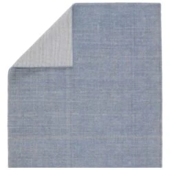Luminance Solid Light Blue/ Cream Area Rug (5'X8') -France and Son Store BRV05 2 bef1c6fa 2407 47df 8571 17c7366adf2f