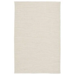 Batal Solid Beige/ Ivory Area Rug (2'X3')