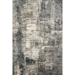 Loloi Cascade Ivory / Charcoal 2'-7" X 8'-0" Runner Rug
