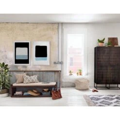 Gia Bench - Savile Flax -France and Son Store CASH 143J 084P HOV 1