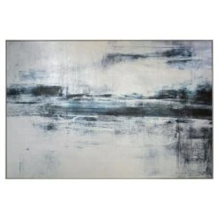 Carol Benson-Cobb's In Black No.2 - Blue, Multicolor, White