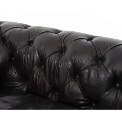 Alden Sofa - Rider Black -France and Son Store CCAR 36 OSB DET 1