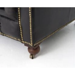 Alden Sofa - Rider Black -France and Son Store CCAR 36 OSB DET 3