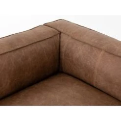 Finsbury Leather Sectional - Natural Washed Sand - 2-Piece LAF -France and Son Store CCAR VL 307 DET 3 9d0f2115 b3d5 4cbb 9082 ccb37eebdb32