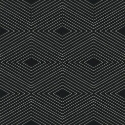 Huron Wallpaper -France and Son Store CE Huron Onyx