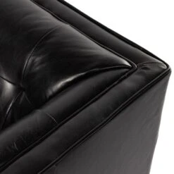 Gideon Chaise Lounge - Rider Black -France and Son Store CKEN 154C 396 DET 4