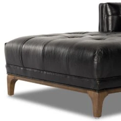 Gideon Chaise Lounge - Rider Black -France and Son Store CKEN 154C 396 DET 7