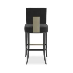 Allocated Bar Stool - Black, Gold -France and Son Store CLA 424 301 Back2 9814eb6f e1f1 4db9 86dc afc8feddb7ae