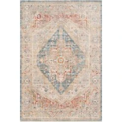 Loloi Claire Blue / Multi 2'-7" X 8'-0" Runner Rug
