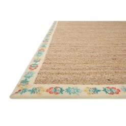 Rifle Paper Co. X Loloi Costa Natural / Cream 2'-6" X 7'-6" Runner Rug -France and Son Store COSTCOS 02NACR 18 5655a27a 44cb 4e9c b66a 7aadfad4d0f6