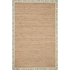 Rifle Paper Co. X Loloi Costa Natural / Cream 2'-6" X 7'-6" Runner Rug