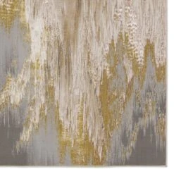 Achilles Abstract Gold/ Gray Area Rug (9'3"X13') -France and Son Store CTY24 3 afe201ec b027 40b0 be53 542fdb7fbe28
