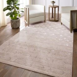Summit Geometric Tan/Bronze Area Rug (9'3"X13') -France and Son Store CTY30 4 e98f628e 18f7 4c14 b2a5 7a8873262504