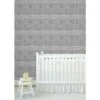Stitched Wallpaper -France and Son Store CribRoom Stitched Jet