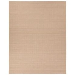 Elian Handmade Solid Tan Area Rug (8'X10')