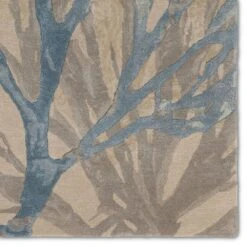 Halcyon Handmade Animal Pattern Blue/ Tan Area Rug (9'X12') -France and Son Store DEL01 3 fc6b92c3 5712 4eb1 94c0 6a156eefa792