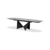 Origami Extension Dining Table Tempestas Ceramic Top -France and Son Store DTA AVEN TEMP PCBLA