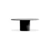 Tugg 78" Oval Dining Table Dusk Black Microskin -France and Son Store DTA TUGG DUBL 87OVA 1