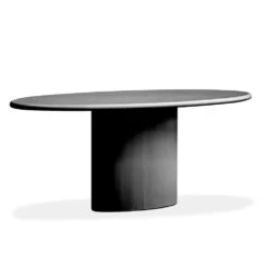 Tugg 78" Oval Dining Table Dusk Black Microskin -France and Son Store DTA TUGG DUBL OVAL c10cf9aa 226d 4774 b7df 105a4bc004ab