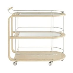 Kertesz Bar Cart - Silver