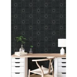 Wacker Wallpaper -France and Son Store DeskRoom 2 Wacker Onx