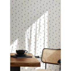 Miniature Roses Wallpaper -France and Son Store DiningChair Light MiniatureRose PorcelainBlue