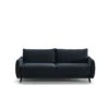 Dolphin Full XL Sleeper Sofa - Glamour Fabric -France and Son Store DolphinFullXLSizeSleeper BlackWood