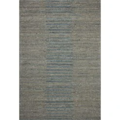 Loloi Elias Slate / Natural 2'-6" X 7'-6" Runner Rug