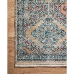 Magnolia Home By Joanna Gaines X Loloi Elise Multi / Blue 2'-8" X 10'-6" Runner Rug -France and Son Store ELISELI 02MLBB 25 e006aac2 98a1 4776 aaef f212976fe0c0