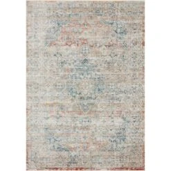 Magnolia Home By Joanna Gaines X Loloi Elise Neutral / Multi 2'-8" X 4' Accent Rug