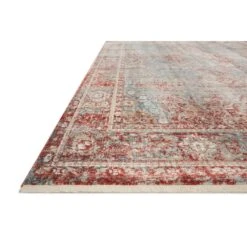 Magnolia Home By Joanna Gaines X Loloi Elise Sky / Red 3'-4" X 6'-5" Runner Rug 6 Magnolia Home By Joanna Gaines X Loloi Elise Sky / Red 3'-4" X 6'-5" Runner Rug -France and Son Store ELISELI 04SCRE 18 10c7c8ad 4e2d 40f4 a4a5 d165c7b4d03e
